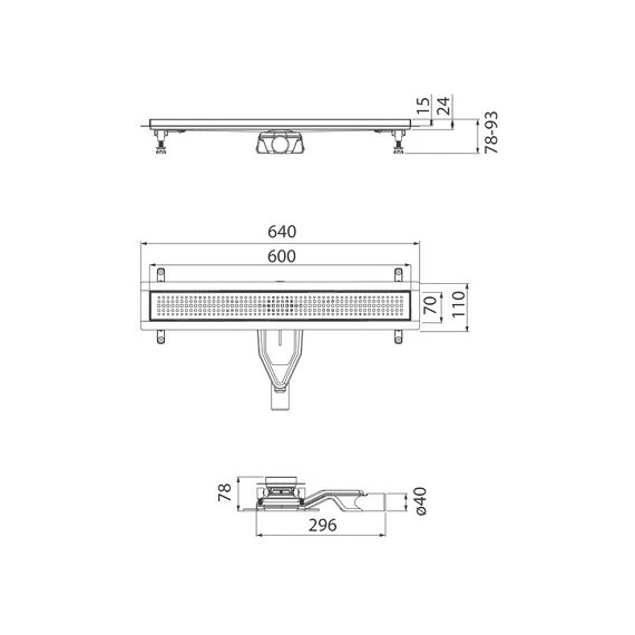 Трап Iddis Perfex 60 см 975B8MG20DZ, золото матовое - фото 14