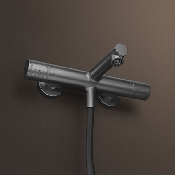 Смеситель для ванны Iddis Duna DUNGM02i74WA, графит матовый - фото 4