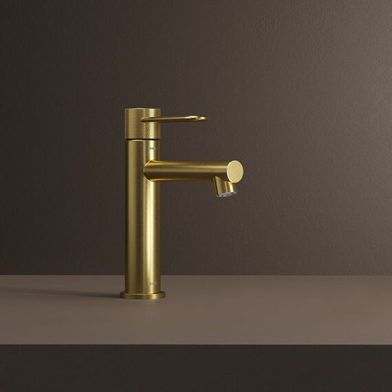 Смеситель для раковины Iddis Duna DUNMG00i01, золото матовое - фото 8