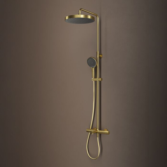 Душевая стойка Iddis Duna DUNMGSTi06, золото матовое - фото 13