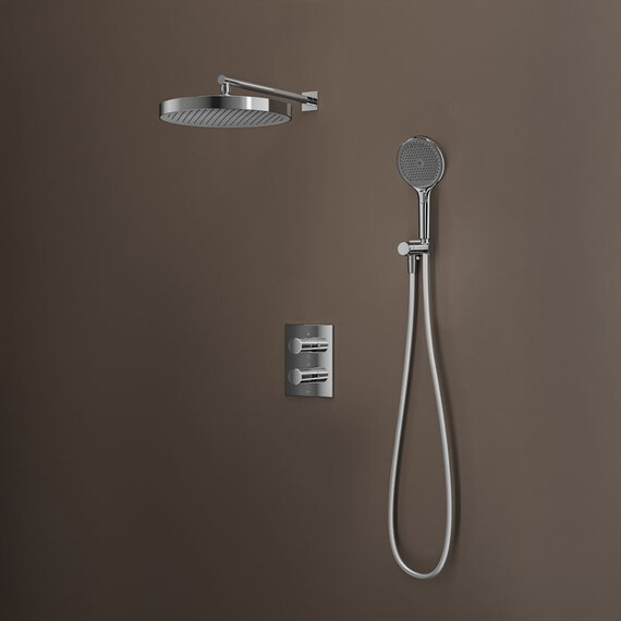 Душевая система для душа с термостатом Iddis Duna DUNSB0Ti67P - фото 11