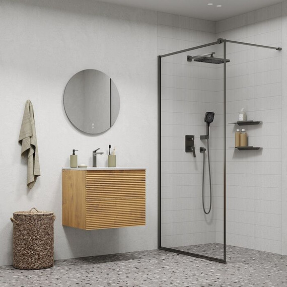 Смеситель для раковины Iddis Parker PARGM00i01, графит матовый - фото 2