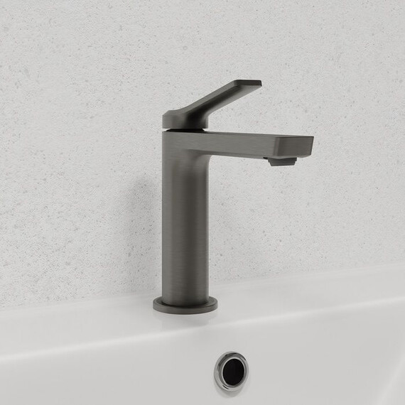 Смеситель для раковины Iddis Parker PARGM00i01, графит матовый - фото 4