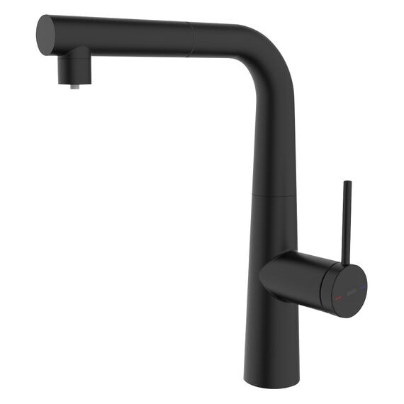Смеситель для кухни Iddis Pure PURBLPFi05N, чёрный матовый - фото 