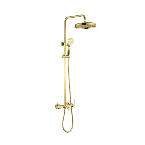 Душевая стойка Boheme Eterna 178-G, золото - фото 