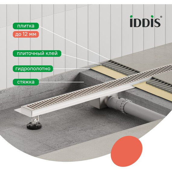 Трап Iddis Level 70 см 975A7SB10DZ - фото 11