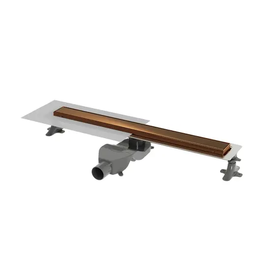 Трап Boheme Premium Linear 60 см 982-60-BRB, бронза брашированная (под плитку) - фото 