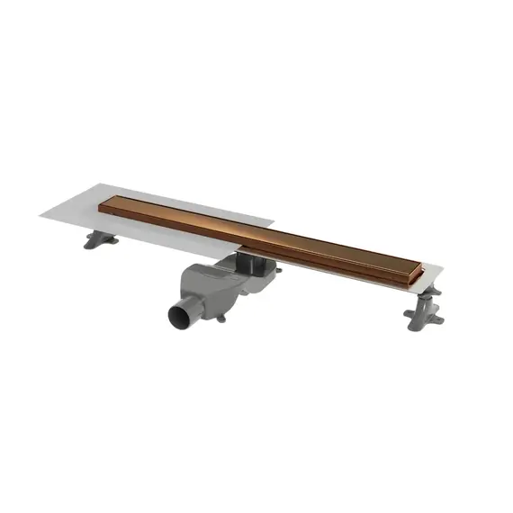 Трап Boheme Premium Linear 80 см 982-80-BRB, бронза брашированная (под плитку) - фото 