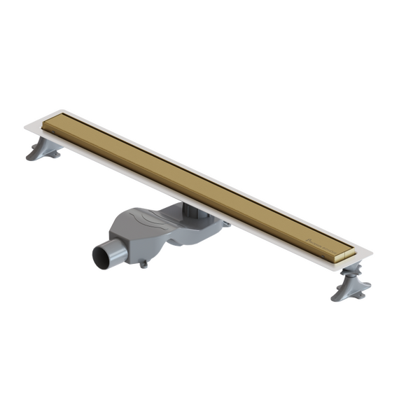 Трап Boheme Premium Linear 80 см 982-80-MG, золото матовое (под плитку) - фото 