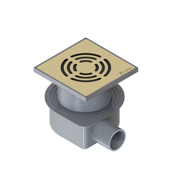 Трап Boheme Smart Design 10 см 985-10-G, золото - фото 