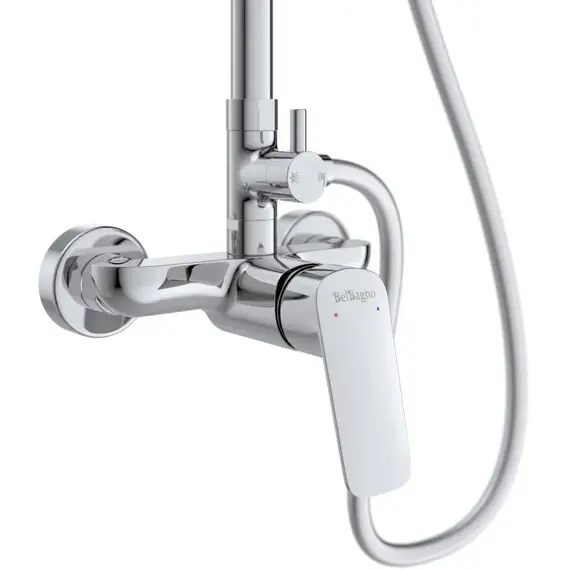 Душевая стойка BelBagno DUE-DOCM-CRM - фото 5