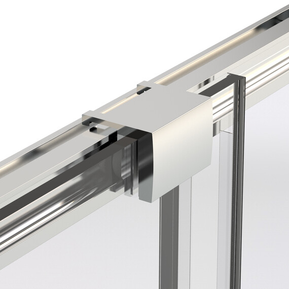 Душевое ограждение Vincea Stella 120x80 см VSR-1ST8012CLGM (стекло 8 мм) вороненая сталь/прозрачное - фото 5