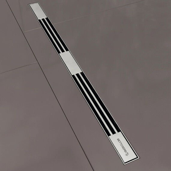 Трап Pestan (BETTOSERB) Confluo Slim Line 85 см 13100035, нержавеющая сталь - фото 2