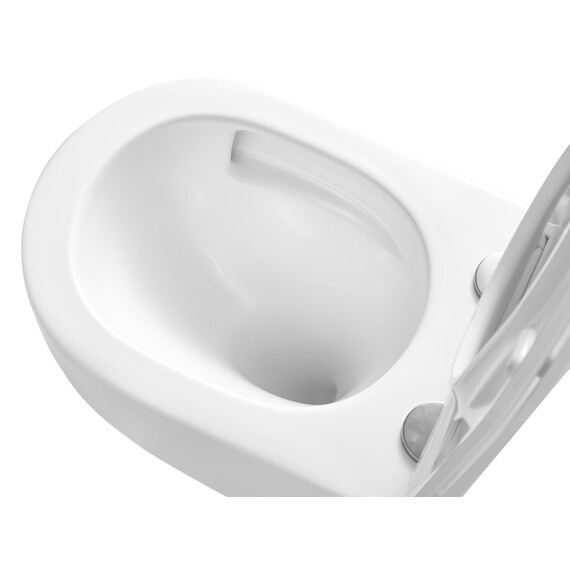 Унитаз подвесной безободковый Vincea Intero VT1-57TFS с ультратонкой крышкой микролифт (Система смыва торнадо) - фото 6