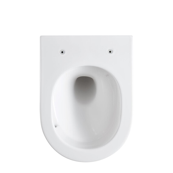 Унитаз подвесной безободковый Vincea Bien VT1-56TFS с ультратонкой крышкой микролифт (Система смыва торнадо) - фото 4