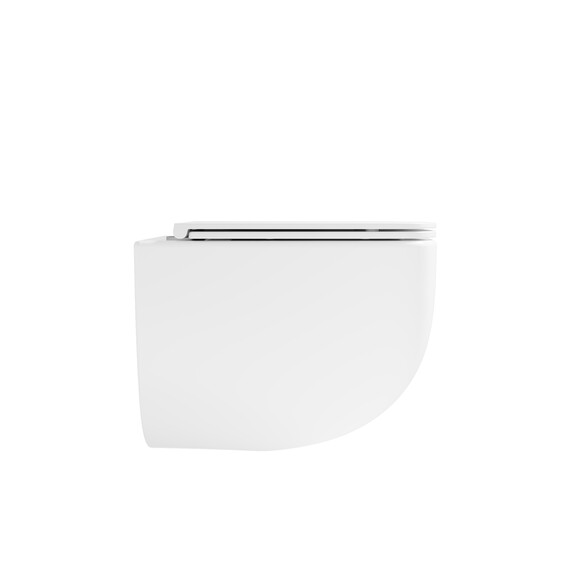 Унитаз подвесной безободковый Vincea Era VT1-58TFS с ультратонкой крышкой микролифт (Система смыва торнадо) - фото 3