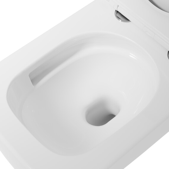 Унитаз подвесной безободковый Vincea Era VT1-58TFS с ультратонкой крышкой микролифт (Система смыва торнадо) - фото 4