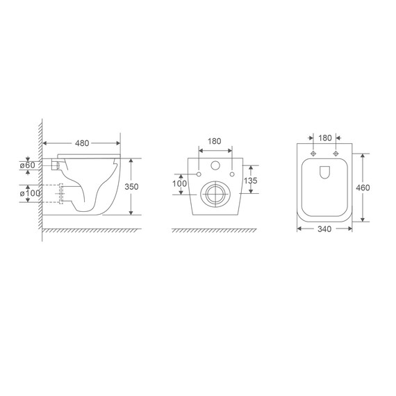 Унитаз подвесной безободковый Vincea Era VT1-58TFS с ультратонкой крышкой микролифт (Система смыва торнадо) - фото 9