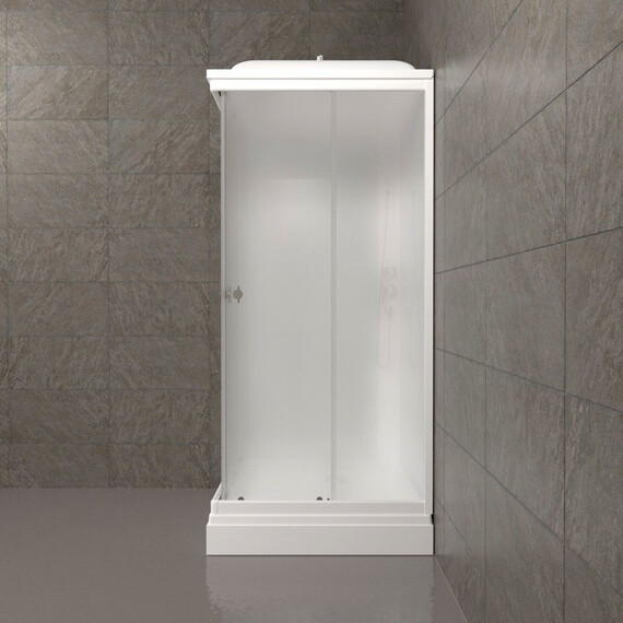 Душевая кабина Тритон Вельвет 90x90 см Щ0000061852, белый/матовое - фото 6