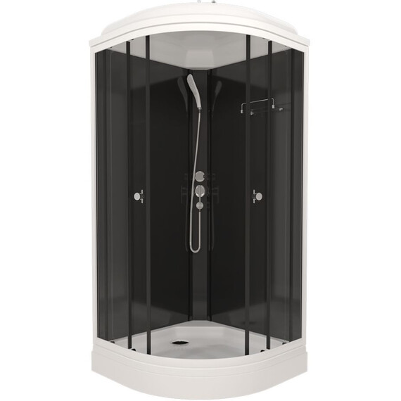 Душевая кабина Тритон Топ 90x90 см Щ0000064609, белый/прозрачное - фото 2