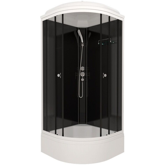 Душевая кабина Тритон Топ 90x90 см Щ0000065702, белый/прозрачное - фото 2