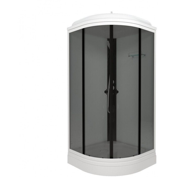 Душевая кабина Тритон Грэй 90x90 см Щ0000067300, белый/тонированное - фото 2