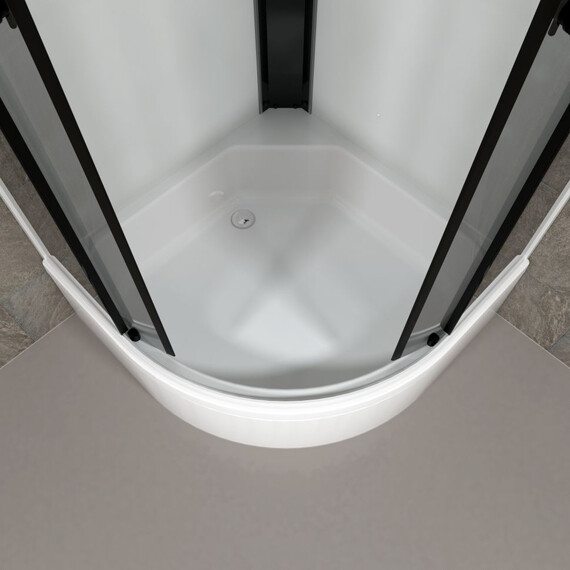 Душевая кабина Тритон Грэй 90x90 см Щ0000067301, белый/тонированное - фото 6