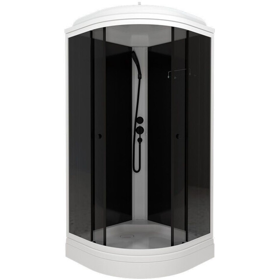 Душевая кабина Тритон Грэй 90x90 см Щ0000067302, белый/тонированное - фото 