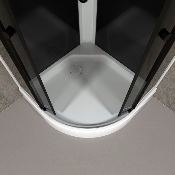 Душевая кабина Тритон Грэй 90x90 см Щ0000067302, белый/тонированное - фото 8