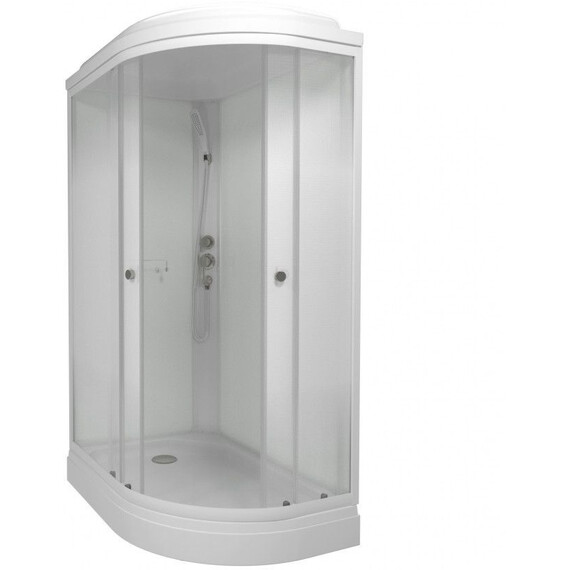 Душевая кабина Тритон Коралл 120x80 см L Щ0000068945, белый/матовое - фото 2