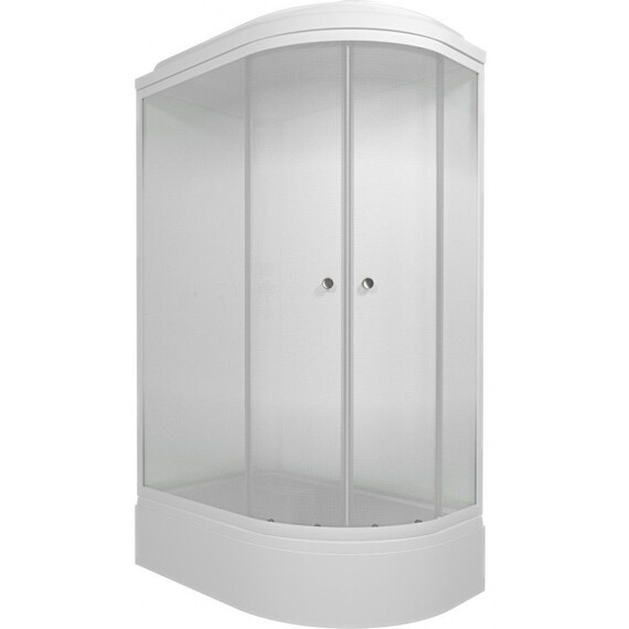 Душевая кабина Тритон Коралл 120x80 см L Щ0000068947, белый/узор - фото 