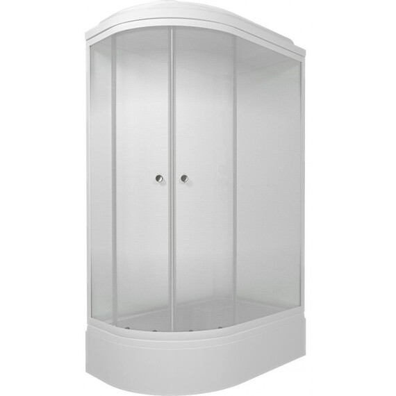 Душевая кабина Тритон Коралл 120x80 см R Щ0000068948, белый/матовое - фото 