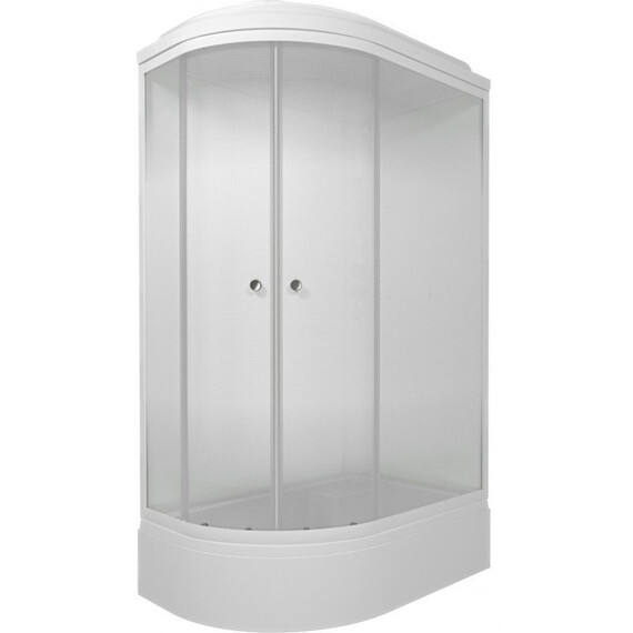 Душевая кабина Тритон Коралл 120x80 см R Щ0000068948, белый/матовое - фото 