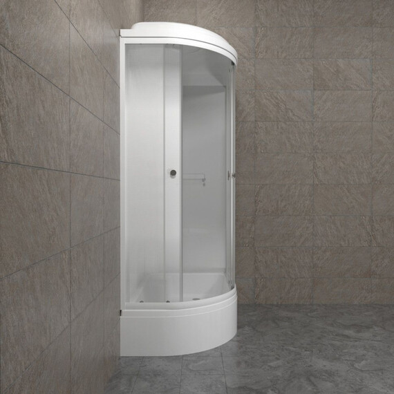Душевая кабина Тритон Коралл 120x80 см R Щ0000068948, белый/матовое - фото 5