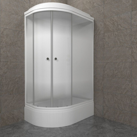 Душевая кабина Тритон Коралл 120x80 см R Щ0000068948, белый/матовое - фото 6