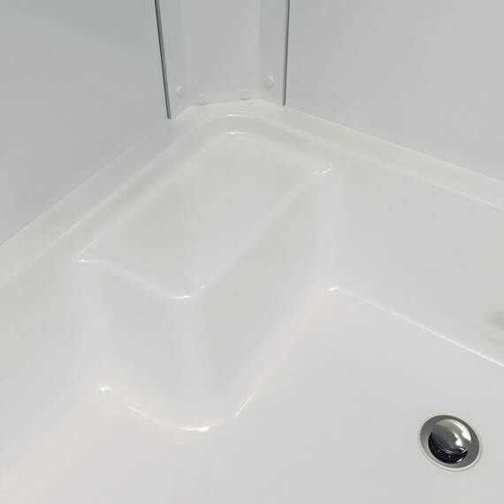 Душевая кабина Тритон Коралл 120x80 см R Щ0000068948, белый/матовое - фото 8