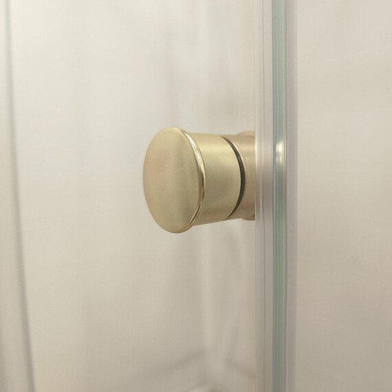 Душевое ограждение Triton Альфа 90x90 см Щ0000073921, золото/прозрачное - фото 7