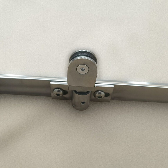 Душевое ограждение Triton Дека 100x100 см Щ0000073926, графит/прозрачное - фото 9