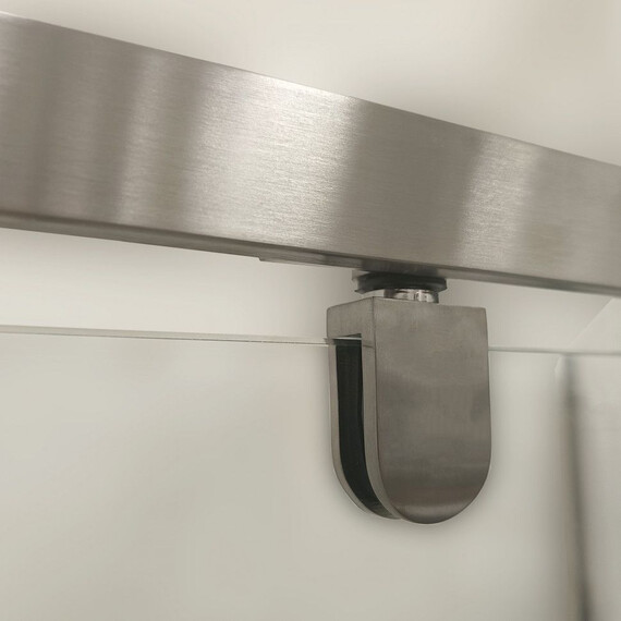 Душевое ограждение Triton Дека 100x100 см Щ0000073926, графит/прозрачное - фото 8