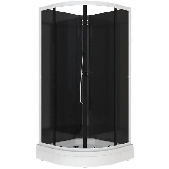 Душевая кабина Тритон Нова 88x88 см Щ0000076115, белый/прозрачное - фото 