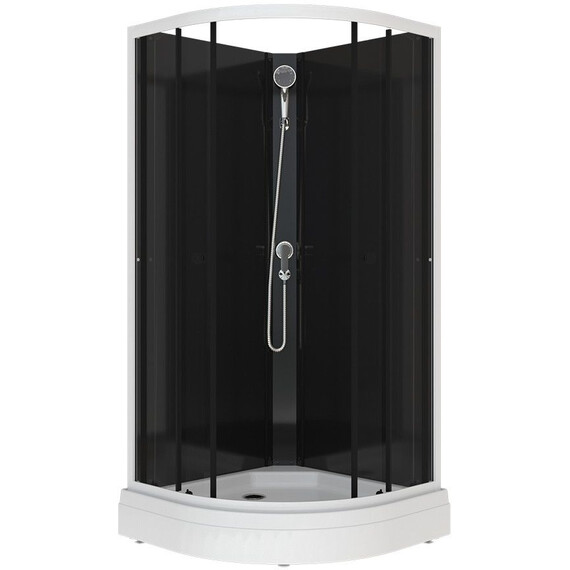 Душевая кабина Тритон Нова 88x88 см Щ0000076115, белый/прозрачное - фото 2