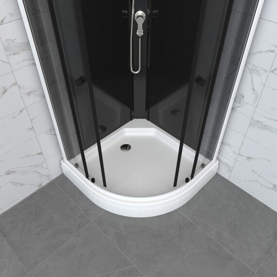 Душевая кабина Тритон Нова 88x88 см Щ0000076115, белый/прозрачное - фото 4