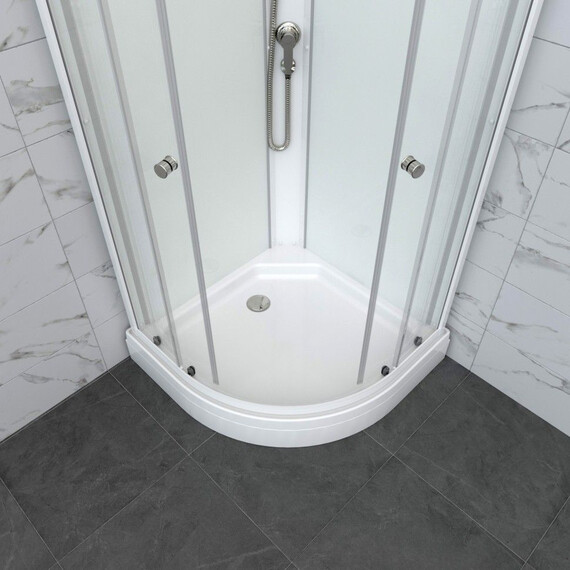 Душевая кабина Тритон Экстра 88x88 см Щ0000076116, белый/прозрачное - фото 4