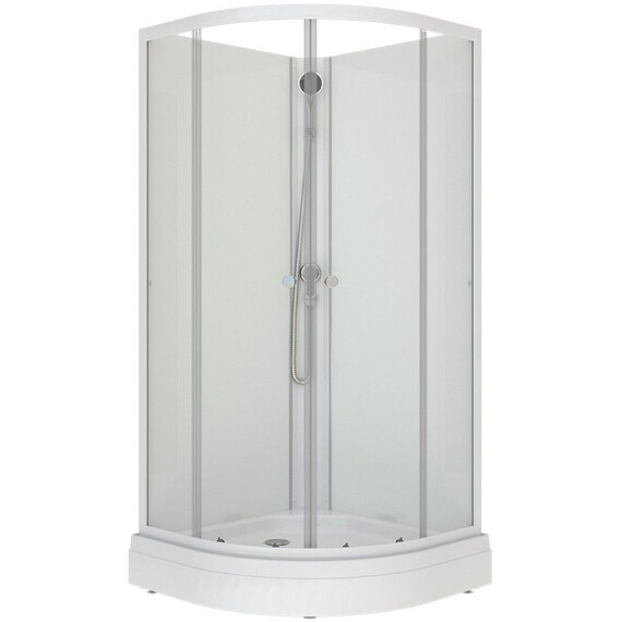 Душевая кабина Тритон Экстра 88x88 см Щ0000076116, белый/прозрачное - фото 2