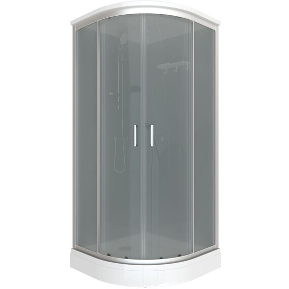 Душевая кабина Тритон Прайм 90x90 см Щ0000076118, сатин/матовое - фото 