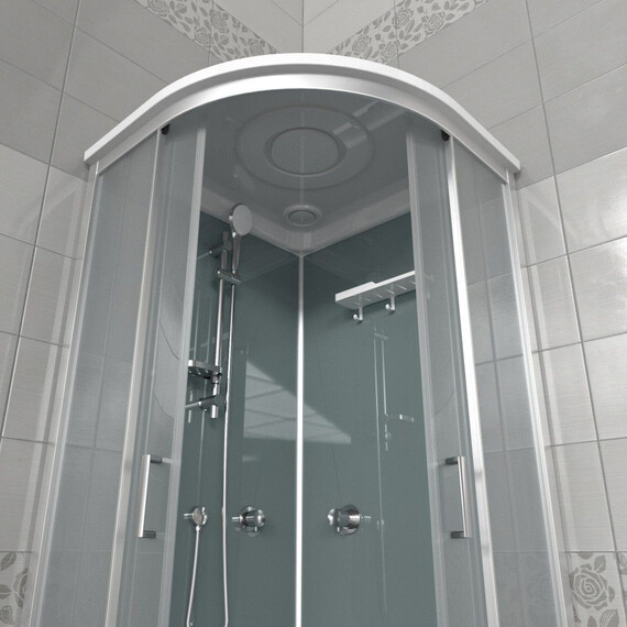 Душевая кабина Тритон Прайм 90x90 см Щ0000076118, сатин/матовое - фото 5