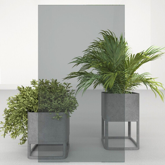 Душевое ограждение Triton Грэй 90x90 см Щ0000066465, белый/тонированное - фото 10