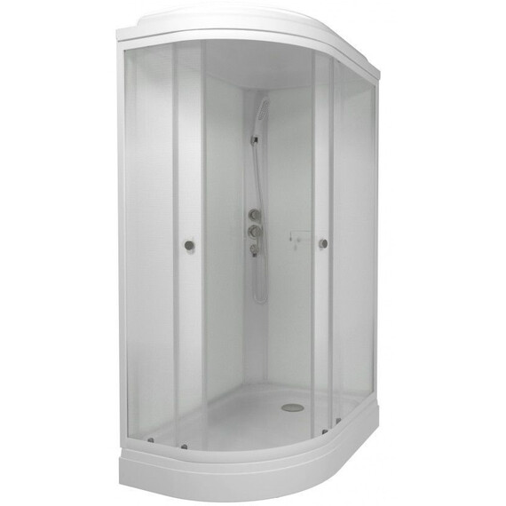 Душевая кабина Тритон Коралл 120x80 см R Щ0000068946, белый/матовое - фото 2