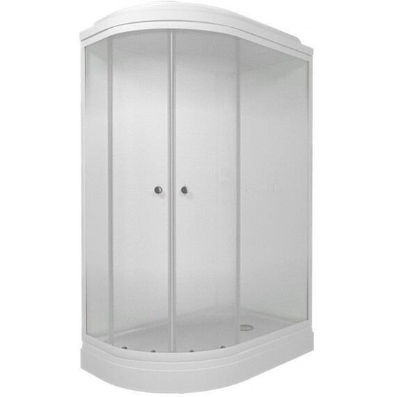Душевая кабина Тритон Коралл 120x80 см R Щ0000068946, белый/матовое - фото 
