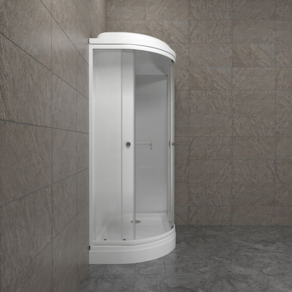 Душевая кабина Тритон Коралл 120x80 см R Щ0000068946, белый/матовое - фото 5
